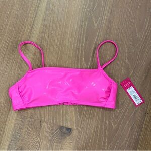 Target Hot Pink Girls' Bikini Top